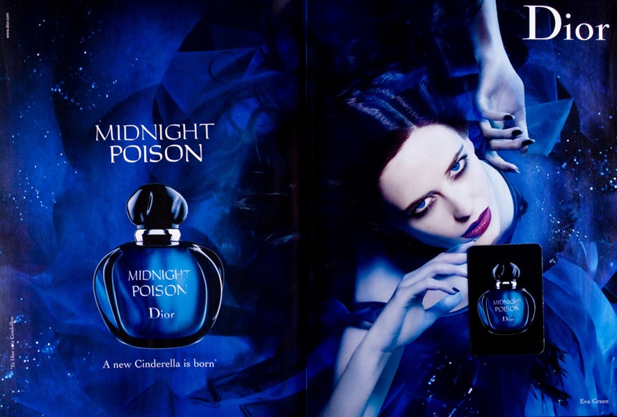 عطر ادکلن دیور میدنایت پویزن (پویزن آبی) - Dior Midnight Poison طرح اصلی