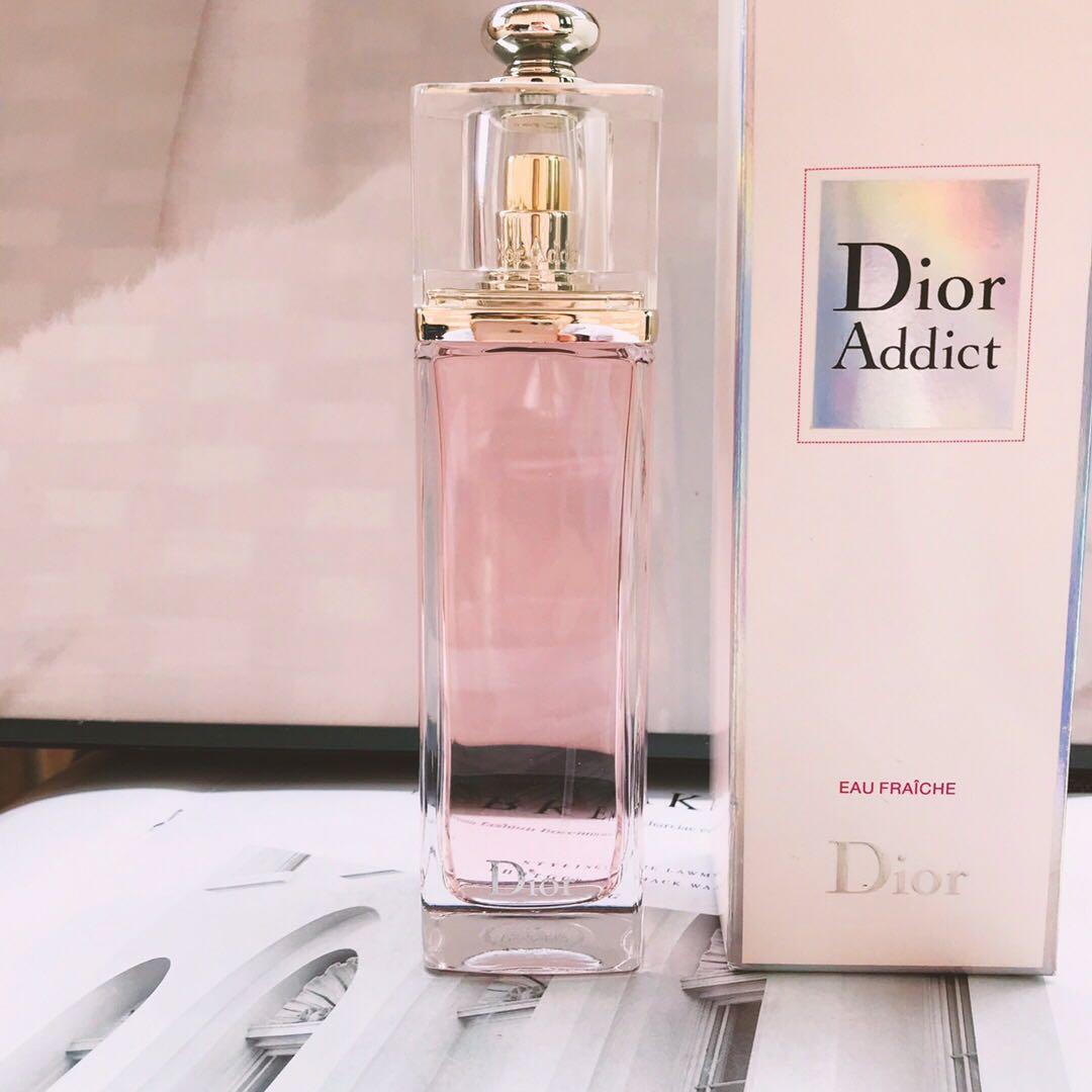 عطر ادکلن زنانه دیور ادیکت او فرش (ادیکت صورتی) - Dior Addict Eau Fraiche طرح اصلی